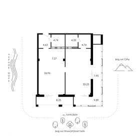 124,7 м², квартира-студия 49 860 000 ₽ - изображение 59