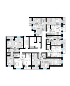 24,2 м², квартира-студия 6 300 176 ₽ - изображение 73