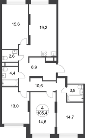 93 м², 4-комнатная квартира 23 500 000 ₽ - изображение 107