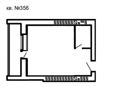 Квартира 24 м², студия - изображение 2