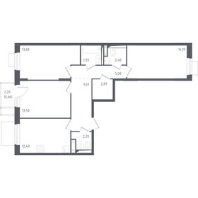 78,6 м², 3-комнатная квартира 14 398 278 ₽ - изображение 18