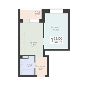 35,3 м², 1-комнатная квартира 4 653 000 ₽ - изображение 9