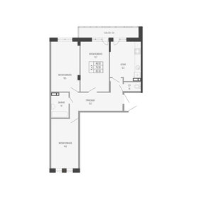 125,8 м², 3-комнатная квартира 18 500 000 ₽ - изображение 72