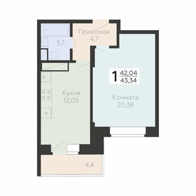 45 м², 2-комнатная квартира 6 850 000 ₽ - изображение 28