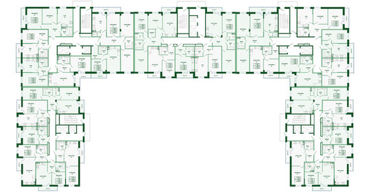 57 м², 2-комнатная квартира 12 823 290 ₽ - изображение 11