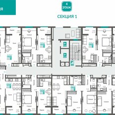 Квартира 50,2 м², 1-комнатная - изображение 3