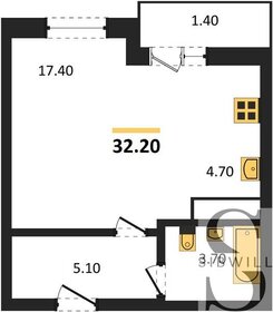 30,5 м², квартира-студия 3 015 000 ₽ - изображение 37