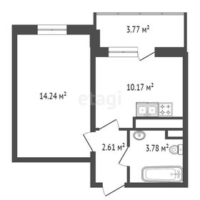 30,4 м², 1-комнатная квартира 6 400 000 ₽ - изображение 21