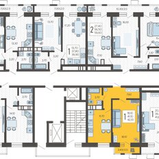 Квартира 42,1 м², 1-комнатная - изображение 2