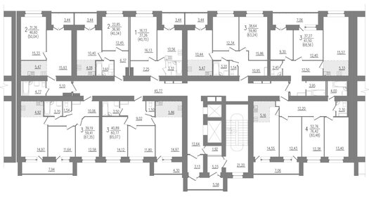 48,5 м², 2-комнатная квартира 4 704 500 ₽ - изображение 18