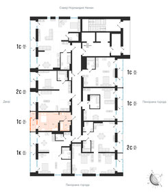 23 м², апартаменты-студия 3 800 000 ₽ - изображение 11