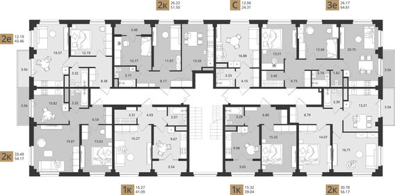 36,8 м², 1-комнатная квартира 3 950 000 ₽ - изображение 48