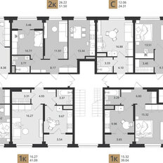 Квартира 57,2 м², 2-комнатная - изображение 3