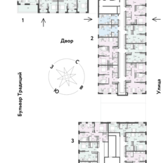 Квартира 53,4 м², 3-комнатная - изображение 2