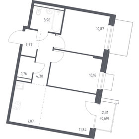 54,4 м², 2-комнатная квартира 10 791 882 ₽ - изображение 19