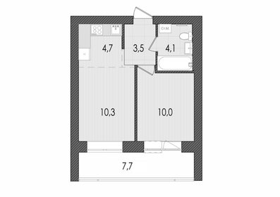 49 м², 2-комнатная квартира 2 250 000 ₽ - изображение 40