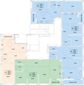 78,5 м², 3-комнатная квартира 8 500 000 ₽ - изображение 40