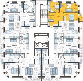 67,2 м², 2-комнатная квартира 8 131 200 ₽ - изображение 37