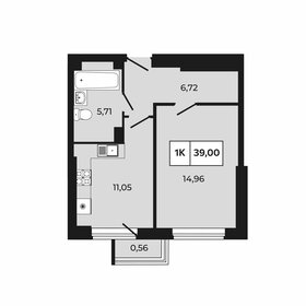 55 м², 3-комнатная квартира 4 250 000 ₽ - изображение 80