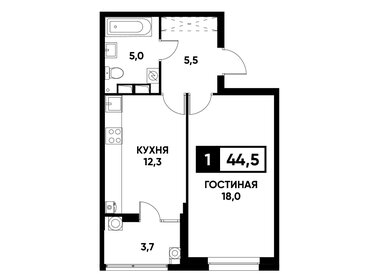 34 м², 1-комнатная квартира 5 150 000 ₽ - изображение 8