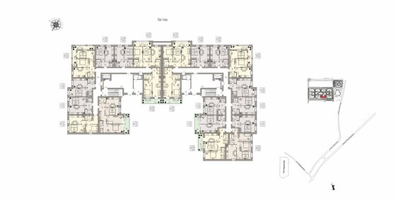 49,9 м², 2-комнатная квартира 6 100 000 ₽ - изображение 72