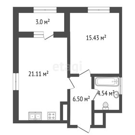 Квартира 49,1 м², 1-комнатная - изображение 3
