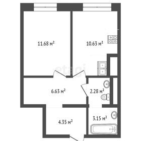 Квартира 38,7 м², 1-комнатная - изображение 1