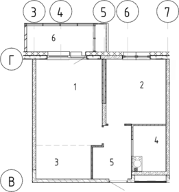 92,7 м², 3-комнатная квартира 7 500 000 ₽ - изображение 89