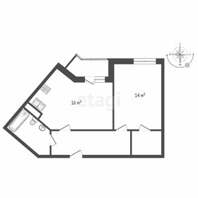 Квартира 47,3 м², 1-комнатная - изображение 2