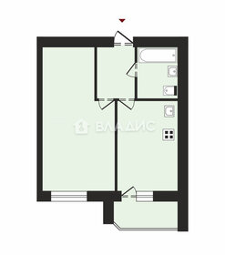 Квартира 41,3 м², 1-комнатная - изображение 1