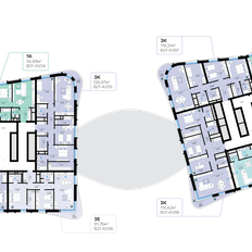 Квартира 131,2 м², 3-комнатная - изображение 2