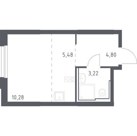 21 м², квартира-студия 4 900 000 ₽ - изображение 50