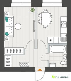 Квартира 35,8 м², 1-комнатная - изображение 1