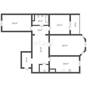 Квартира 93,7 м², 3-комнатная - изображение 2