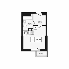 24,2 м², квартира-студия 3 360 000 ₽ - изображение 41