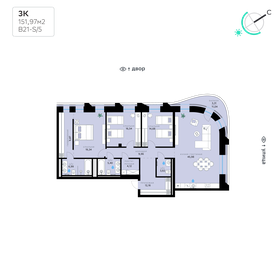 166,6 м², 5-комнатная квартира 82 000 000 ₽ - изображение 121