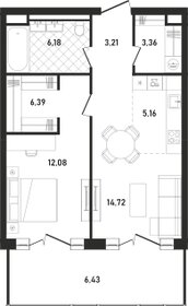 30,2 м², квартира-студия 23 000 000 ₽ - изображение 78