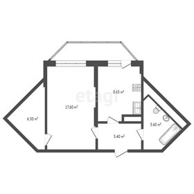 Квартира 45,8 м², 1-комнатная - изображение 2