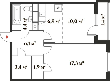 71 м², 2-комнатная квартира 11 500 000 ₽ - изображение 75