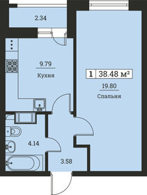43,1 м², 1-комнатная квартира 8 190 900 ₽ - изображение 6
