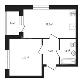 Квартира 40 м², 1-комнатная - изображение 1