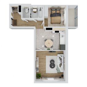 49,1 м², 2-комнатная квартира 4 519 040 ₽ - изображение 33