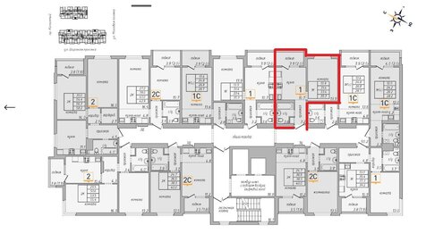 36,1 м², 1-комнатная квартира 4 840 000 ₽ - изображение 28