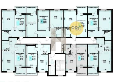 Квартира 44,3 м², 1-комнатная - изображение 2