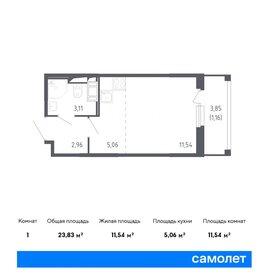 24,2 м², квартира-студия 5 419 589 ₽ - изображение 5