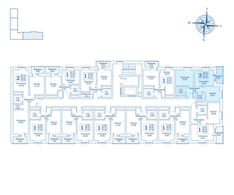 Квартира 50 м², 2-комнатная - изображение 2