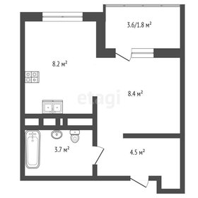 Квартира 26,6 м², студия - изображение 4