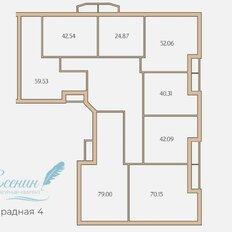 Квартира 79 м², 3-комнатная - изображение 2