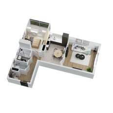 Квартира 49,1 м², 2-комнатная - изображение 4