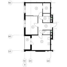 Квартира 68,3 м², 2-комнатная - изображение 2